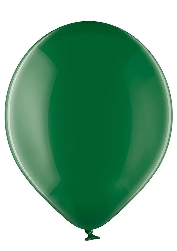 Ballon klein transparent grün - Latex Ballone Uni klein transparent