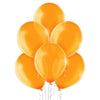 Ballon petit orange transparent 