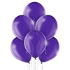 Ballon violet transparent 