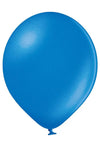 Ballon bleu métallisé 