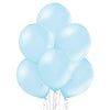 Ballon métallisé bleu clair 