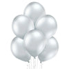 Ballon normal argent brillant 