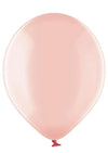 Ballon savonneux rouge transparent 