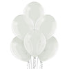 Ballon blanc transparent 