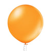 Ballon XL orange clair métallisé 