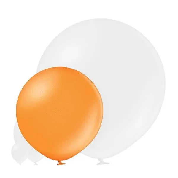 Ballon XL metallic hellorange Belbal