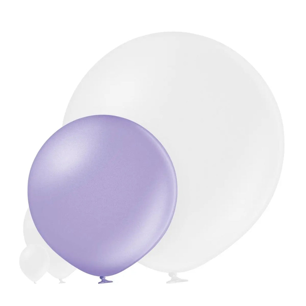 Ballon XL metallic lavender Belbal