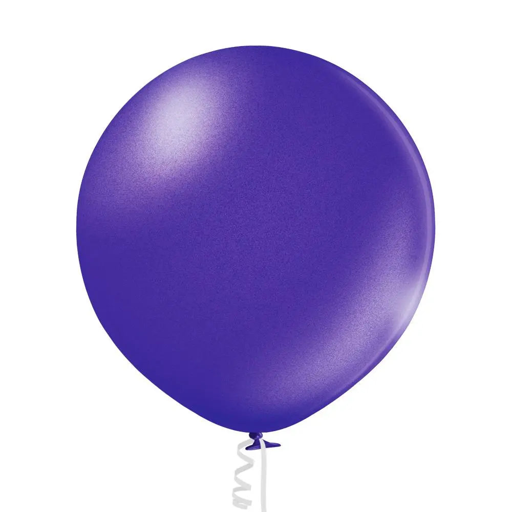 Ballon XL metallic lila Belbal