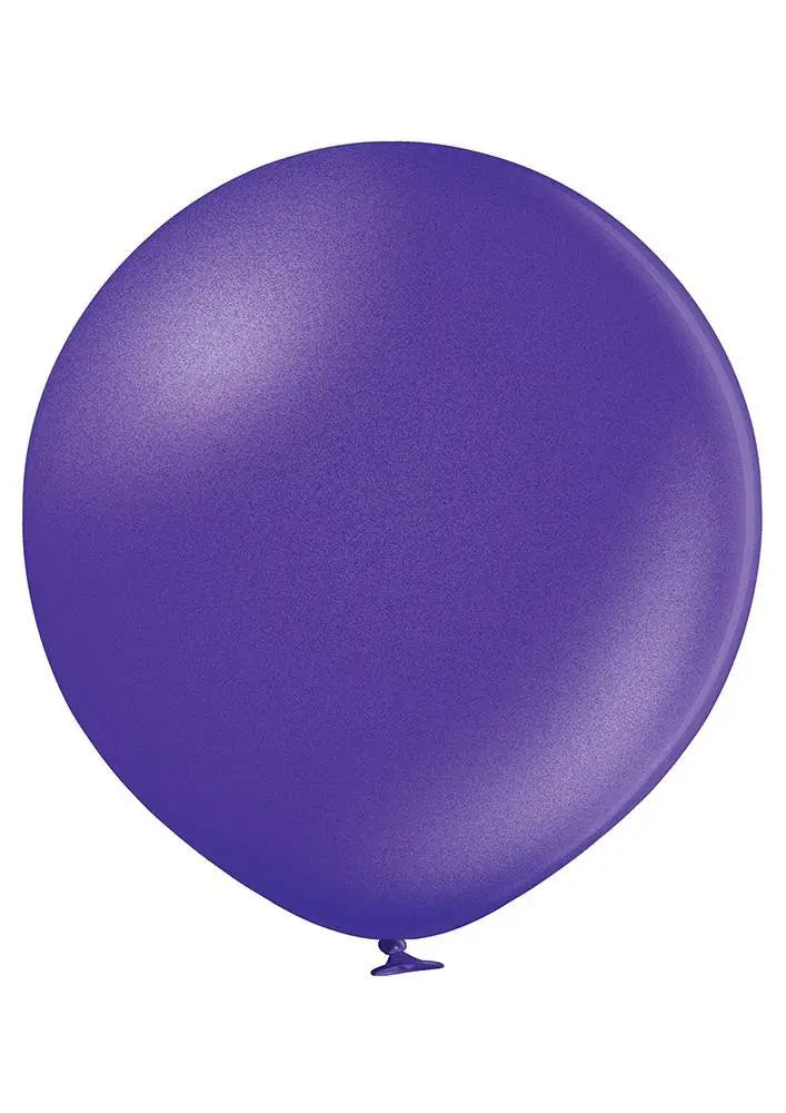 Ballon XL metallic lila Belbal