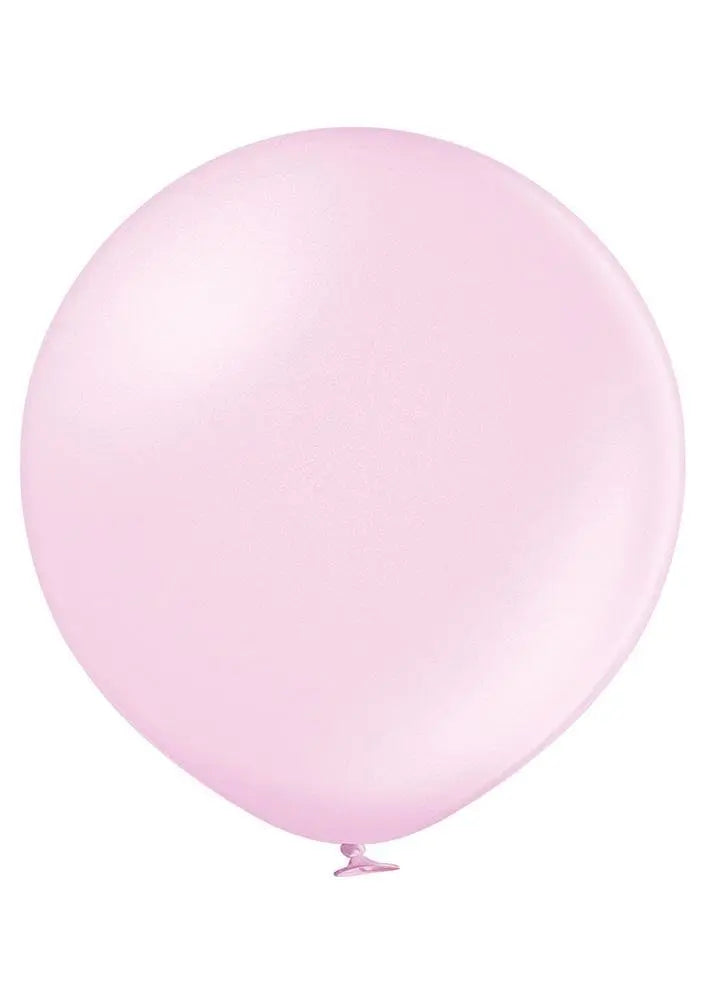 Ballon XL metallic rosa - Latex Ballone Uni XL metallic