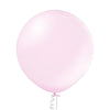 Ballon XL rose métallisé 