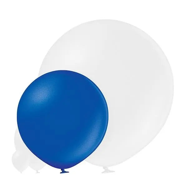 Ballon XL metallic royalblau - Latex Ballone Uni XL metallic