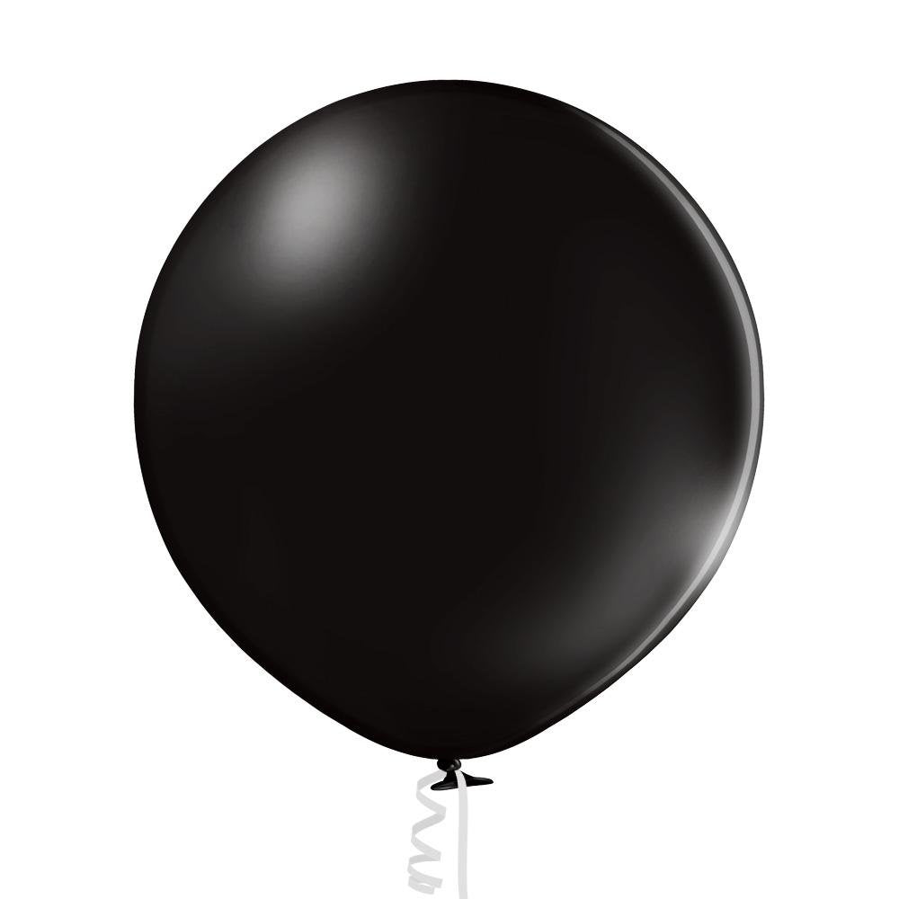 Ballon XL schwarz - Latex Ballone Uni XL normal