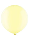 Ballon XL jaune savonneux transparent 