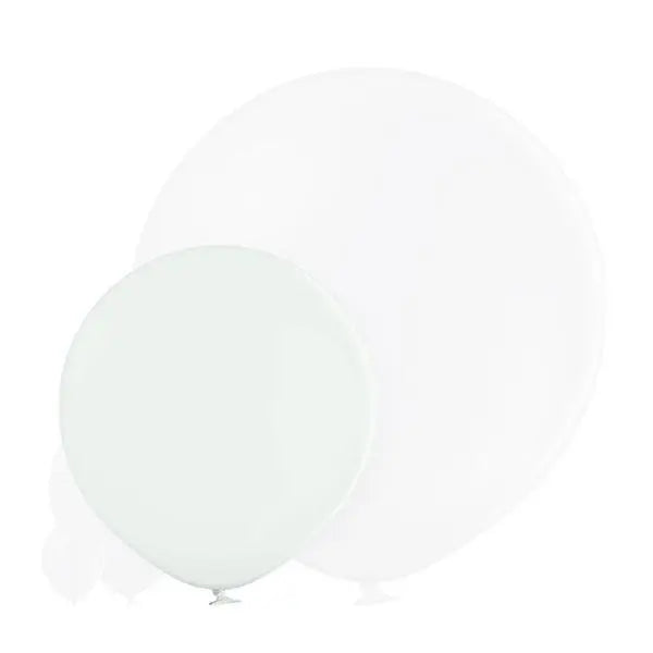 Ballon XL weiss - Latex Ballone Uni XL normal