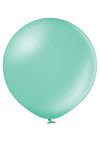 Ballon XXL métallisé vert clair 