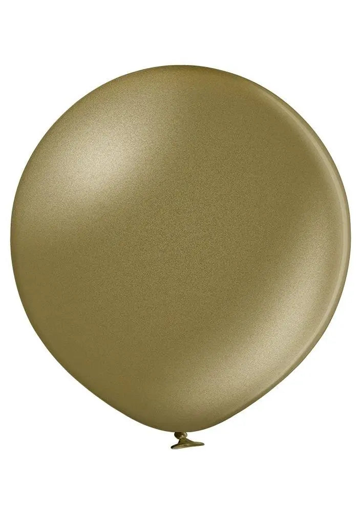 Ballon XXL metallic mandel - Latex Ballone Uni XXL metallic