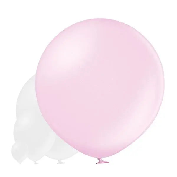 Ballon XXL metallic rosa - Latex Ballone Uni XXL metallic