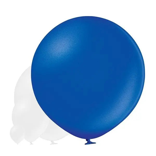 Ballon XXL metallic royalblau - Latex Ballone Uni XXL metallic