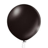 Ballon XXL noir métallisé 