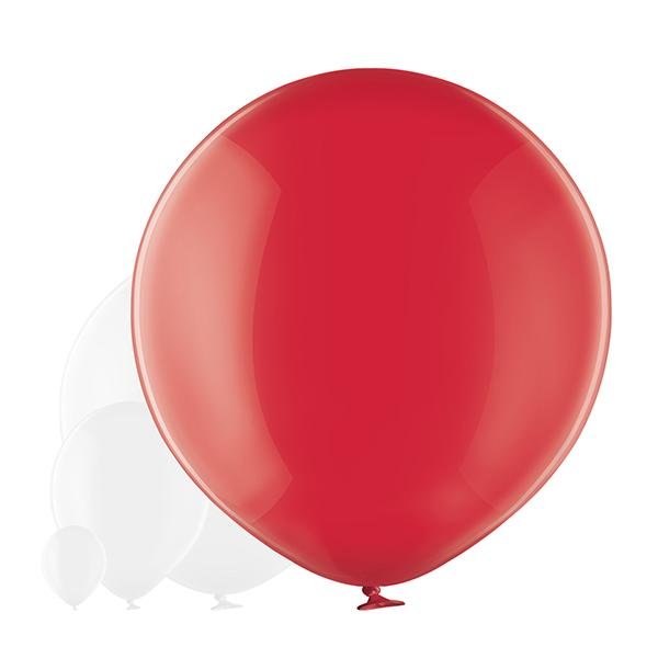 Ballon XXL royalrot transparent - Latex Ballone Uni XXL transparent