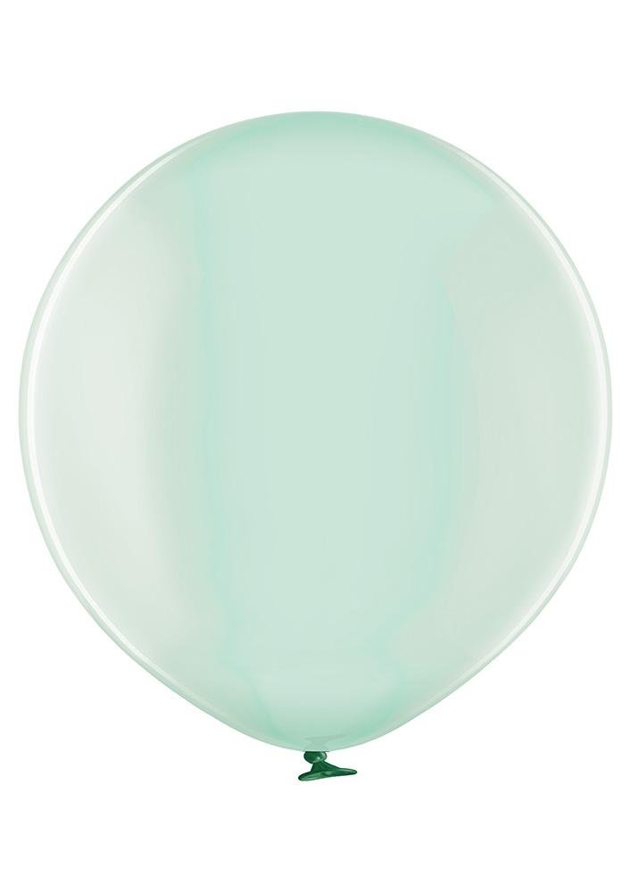 Ballon XXL seifen grün transparent - Latex Ballone Uni XXL transparent