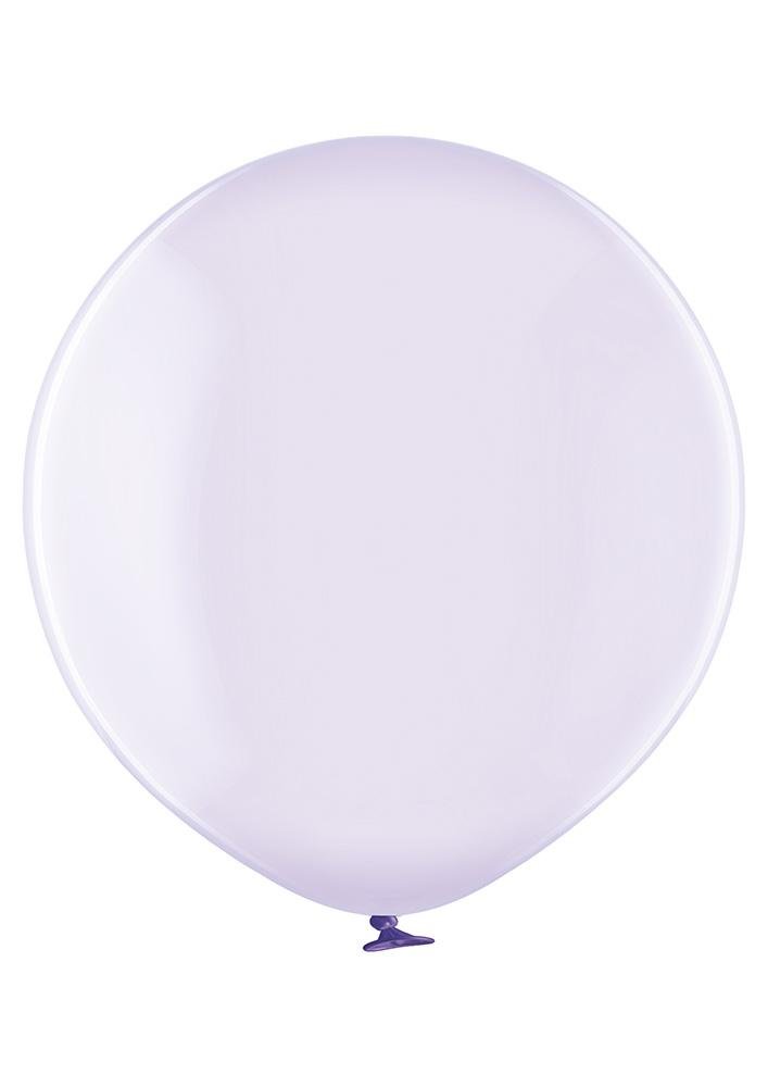 Ballon XXL seifen lila transparent - Latex Ballone Uni XXL transparent