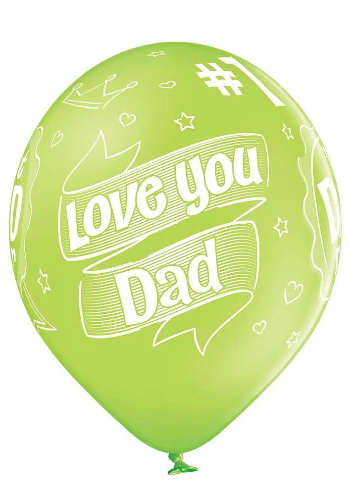 Best Dad Ever Ballon - Latex bedruckt