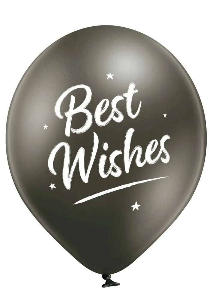 Best Wishes - Glückwunsch Ballon - Latex bedruckt