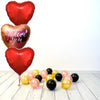 Bouquet to Love Arrow - Ballon I Love You (rempli d'hélium) 