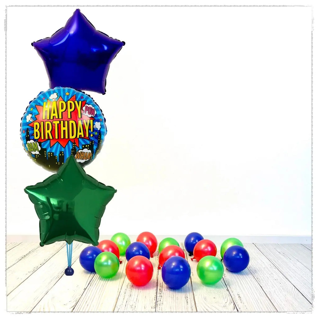 Bouquet zu PJ Masks Gekko Ballon (mit Helium gefüllt) - Bouquet zu Ballone