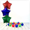 Ballon bouquet étoile (rempli d'hélium)