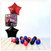 Bouquet Ballon Joyeux Anniversaire Spider Man (rempli d'hélium) 
