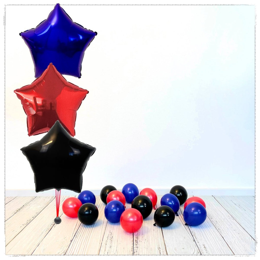 Bouquet zu XL Miraculous Ladybug Ballon (mit Helium gefüllt) - Supershape helium