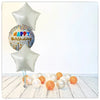 Bouquet pour nombres d'animaux XXL bouquet de ballons renard 3 (rempli d'hélium) 