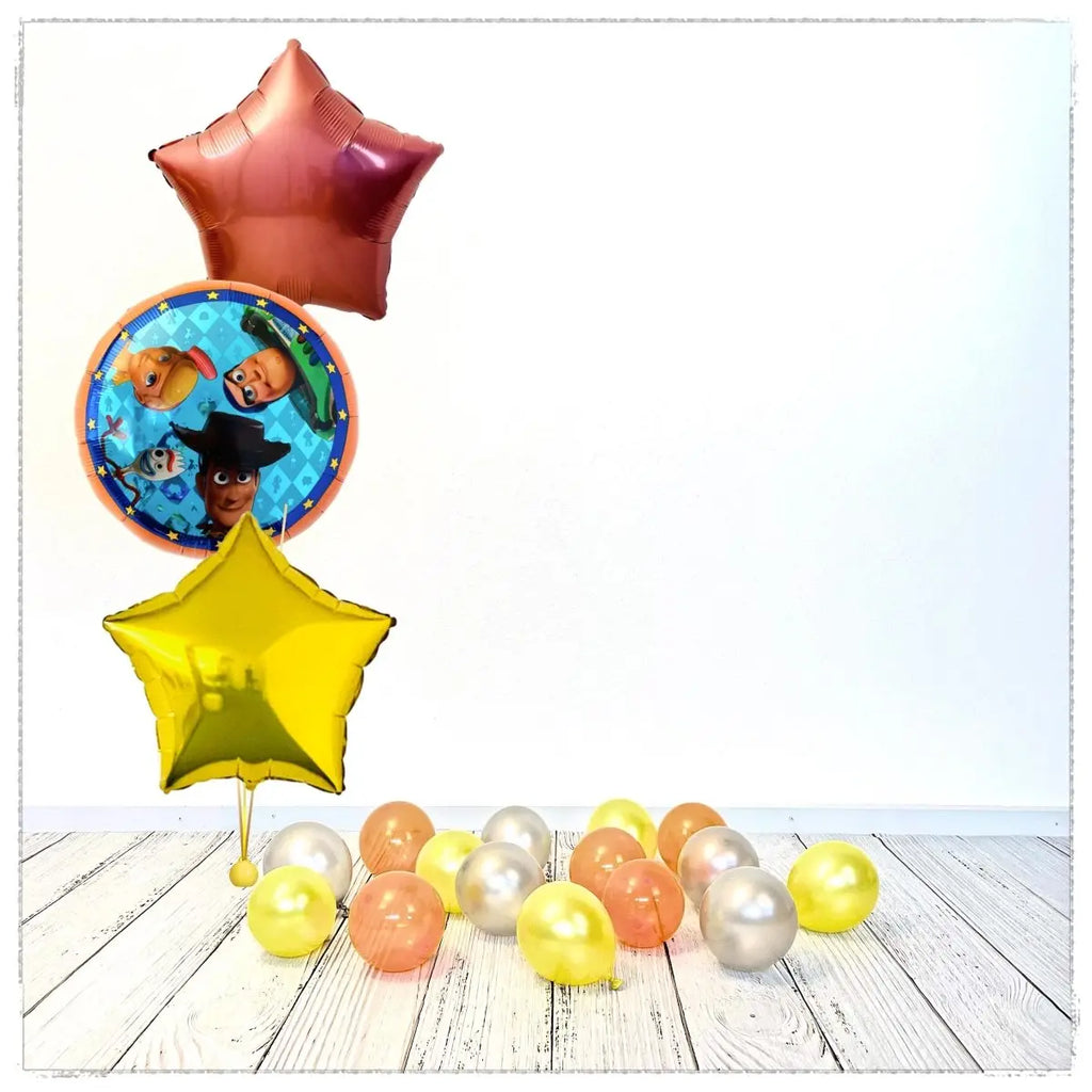 Bouquet zu XXL Toy Story 4 Ballon (mit Helium gefüllt) - Bouquet zu Ballone