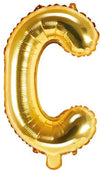 Ballon lettre or C 