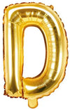 Ballon lettre or D 