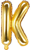 Ballon lettre or K 
