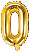Ballon lettre or O 
