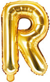 Ballon lettre or R 