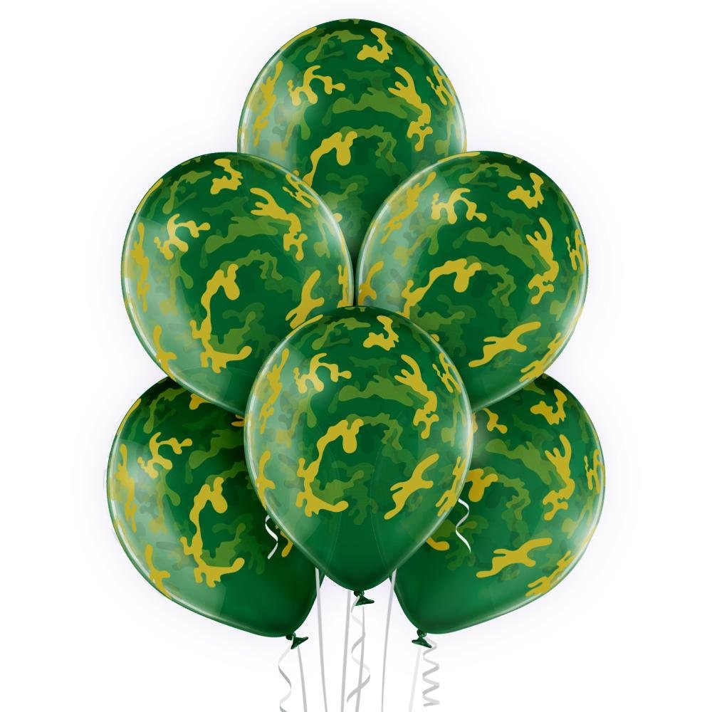 Camouflage Ballon - Latex bedruckt