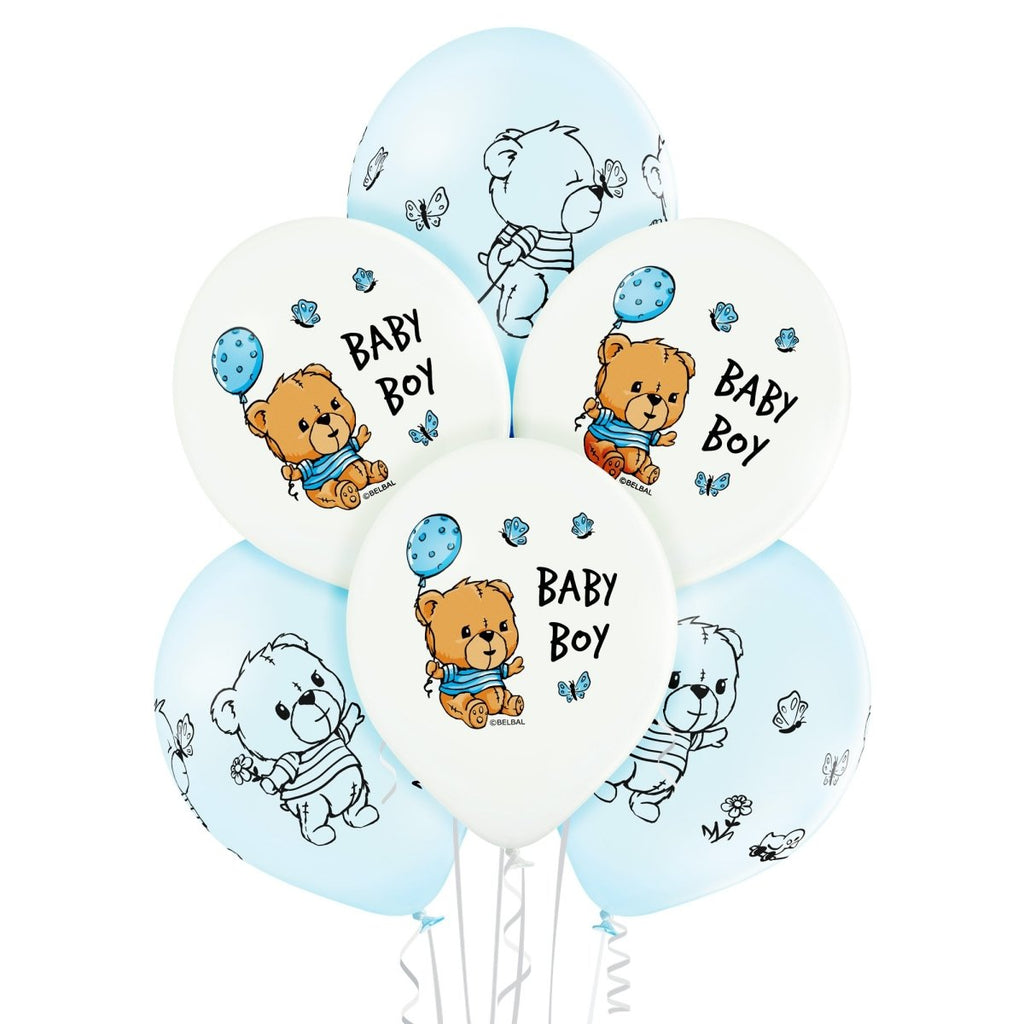 Cute Baby Boy Ballon - Latex bedruckt