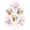 Cute baby girl balloon 