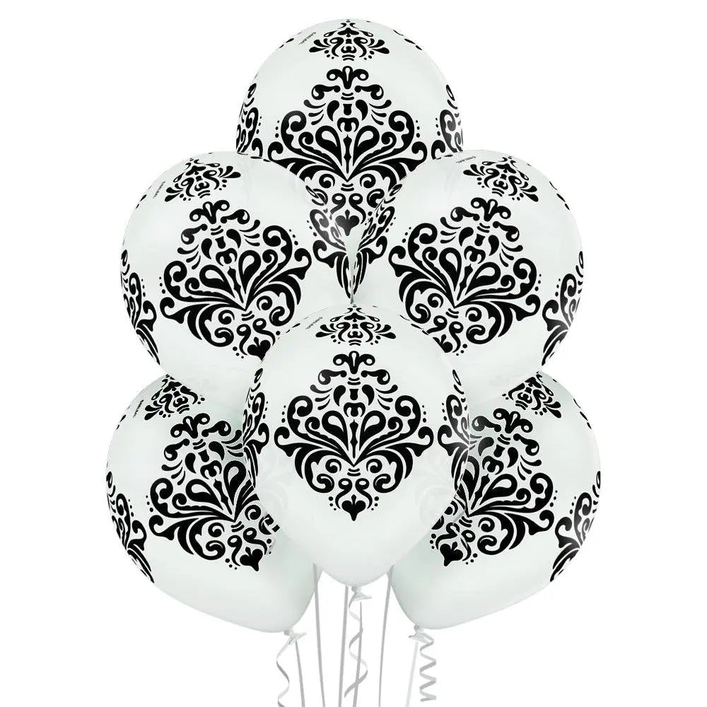 Damask Ballon - Latex bedruckt