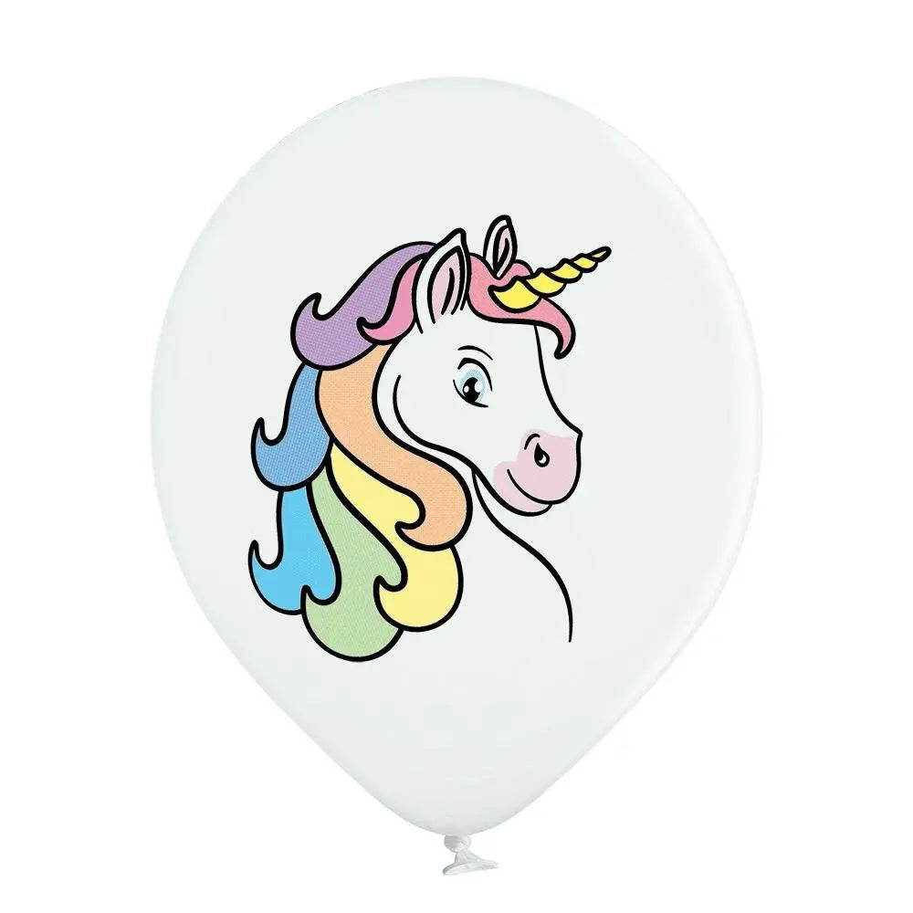 Einhorn Ballon - Latex bedruckt