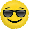 Lunettes de soleil Emoji - Lunettes de soleil ballon (remplies d'hélium) 