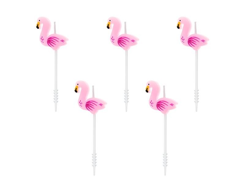Flamingo Geburtstagskerzen - Kerzen