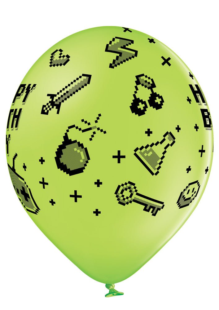 Gamer Birthday Ballon - Latex bedruckt