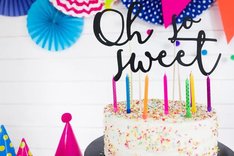 Geburtstagskerzen farbig - Kerzen